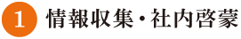 情報収集・社内啓蒙